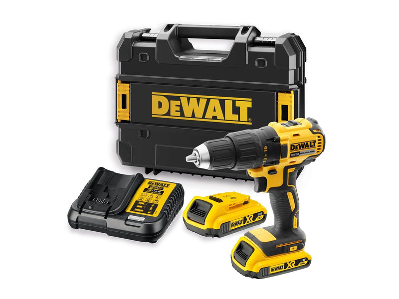Dewalt DCD777D2T-QW 18V XR Brushless Compact Drill Driver - 2 X 2Ah