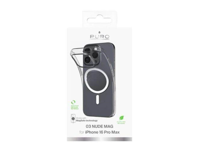Puro Back Cover Transparent - iPhone 16 Pro Max