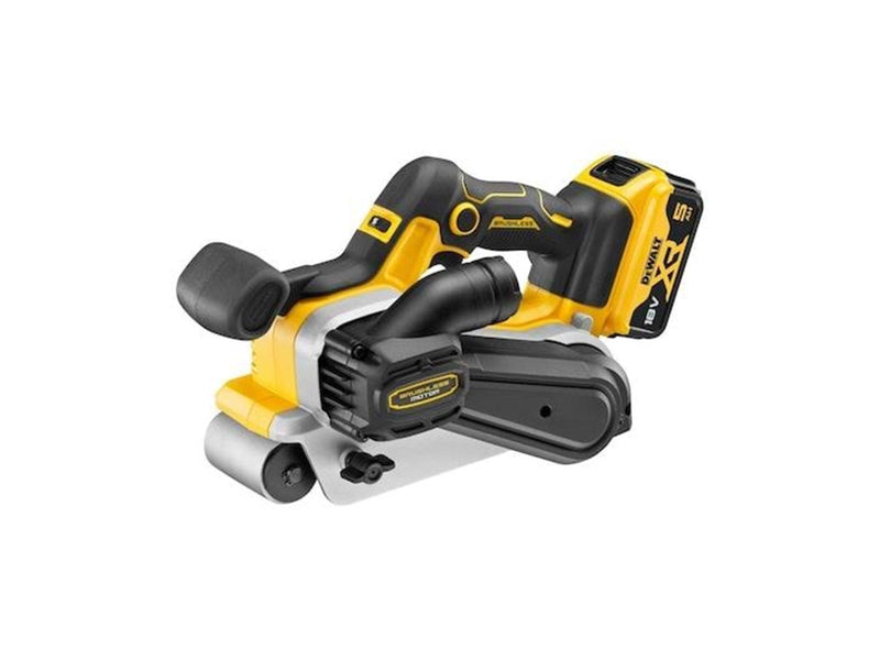 Dewalt DCW220P2-QW 18V Belt sander 2x5Ah batteries TSTAK