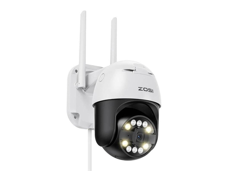 ZOSI C296 WiFi 8MP dual Pan Tilt IP66 outdoor camera + 32GB microSD card