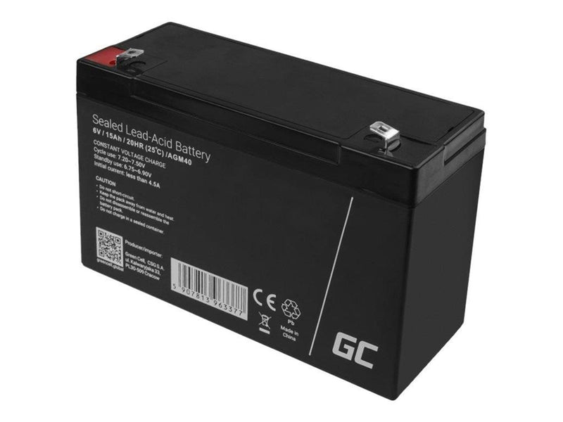 Green Cell - alarm system battery - Lead Acid - 15 Ah Netzteile - ATX - 80 Plus