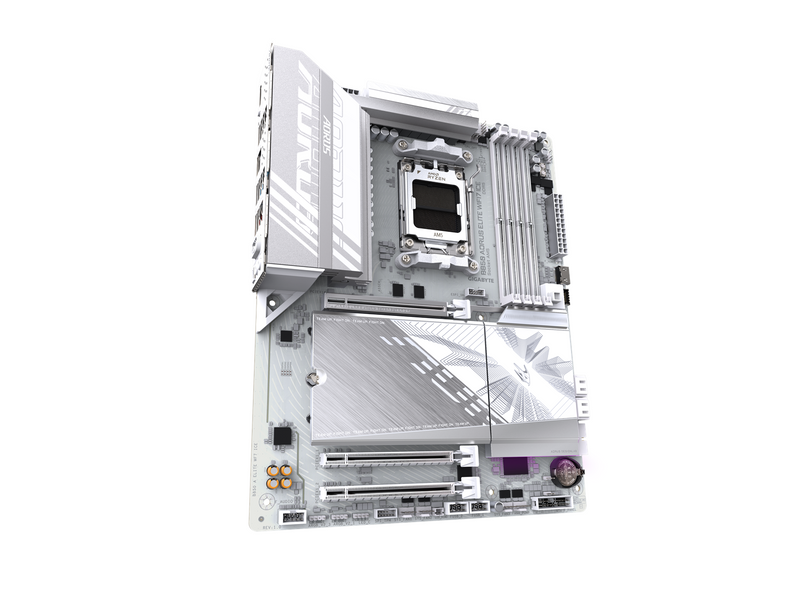 GIGABYTE B850 AORUS ELITE WIFI7 ICE Mainboard - AMD B850 - AMD AM5 socket - DDR5 RAM - ATX