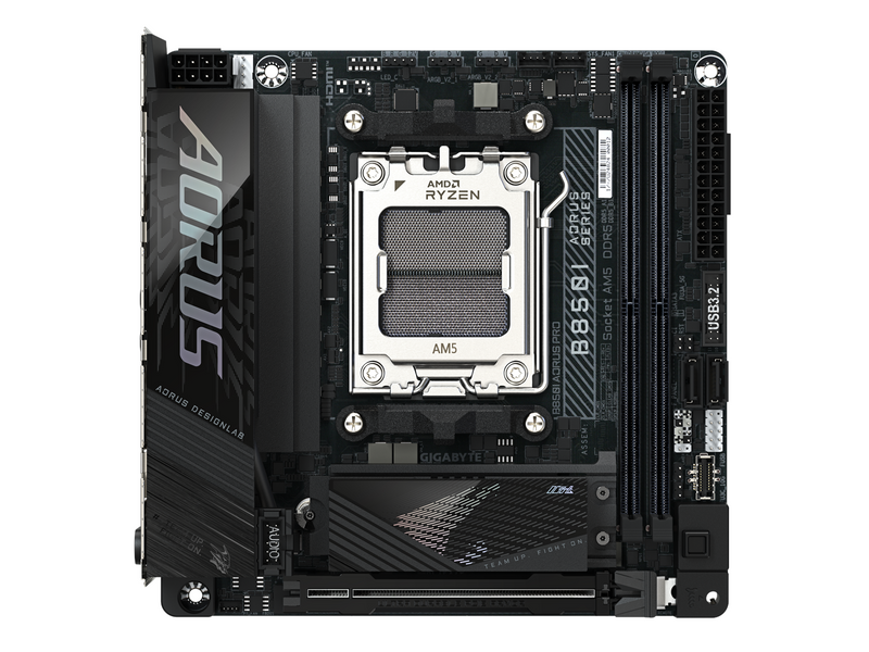 GIGABYTE B850I AORUS PRO Mainboard - AMD B850 - AMD AM5 socket - DDR5 RAM - Mini-ITX