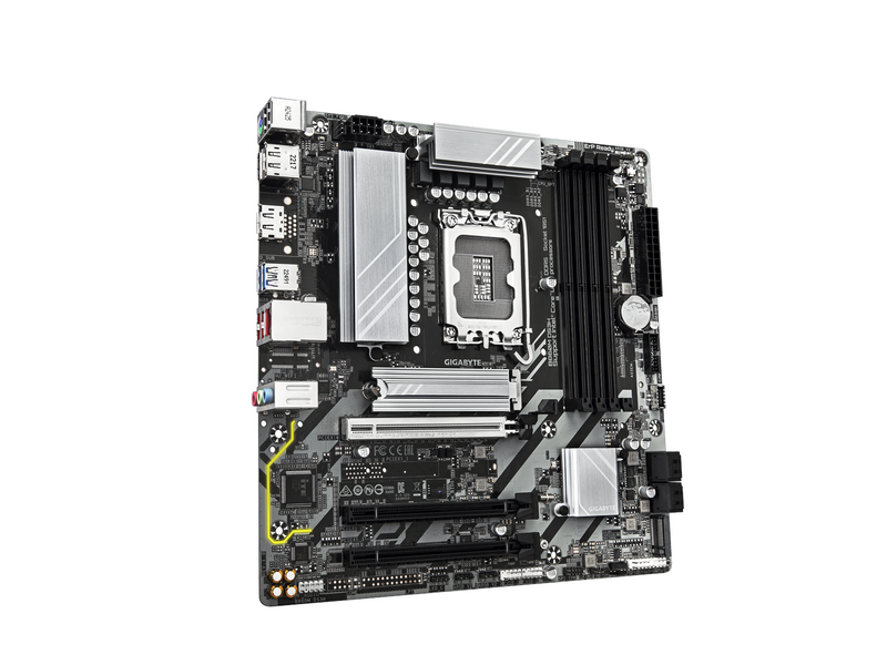 GIGABYTE B860M DS3H Mainboard - Intel B860 - Intel LGA1851 socket - DDR5 RAM - Micro-ATX