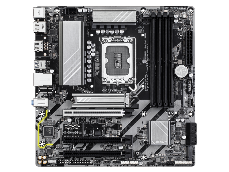 GIGABYTE B860M DS3H Mainboard - Intel B860 - Intel LGA1851 socket - DDR5 RAM - Micro-ATX
