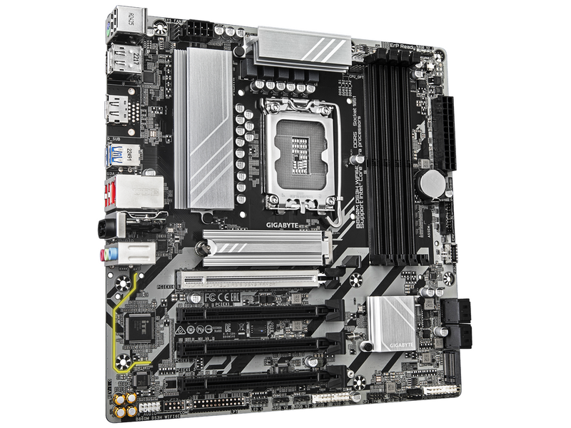 GIGABYTE B860M DS3H WIFI6E Mainboard - Intel B860 - Intel LGA1851 socket - DDR5 RAM - Micro-ATX