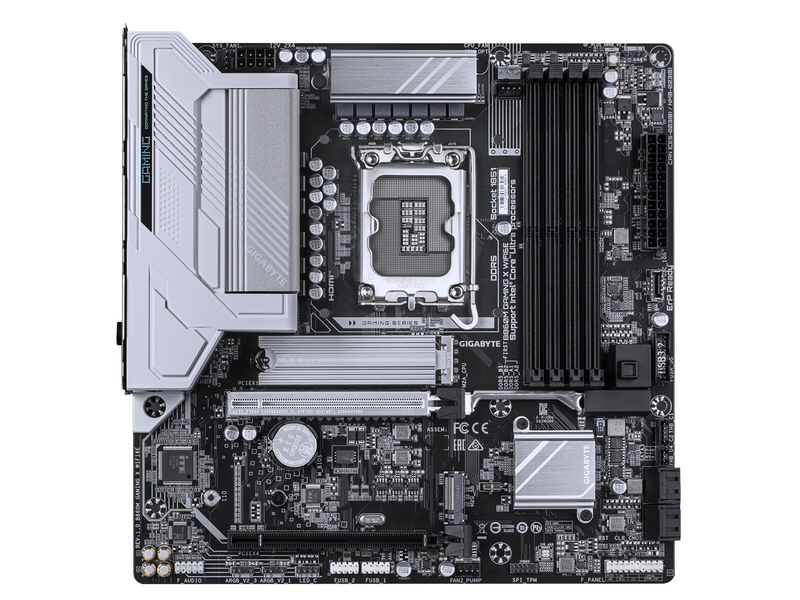 GIGABYTE B860M GAMING X WIFI6E Mainboard - Intel B860 - Intel LGA1851 socket - DDR5 RAM - Micro-ATX
