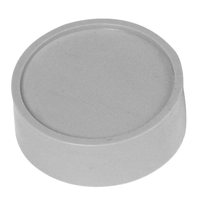 MAUL Magnete grau Ø 3,4 x 1,4 cm - 10 Stück