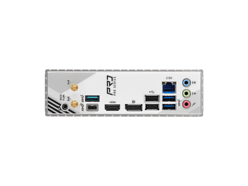 ASRock B860M Pro RS WiFi Mainboard - Intel B860 - Intel LGA1851 socket - DDR5 RAM - Micro-ATX