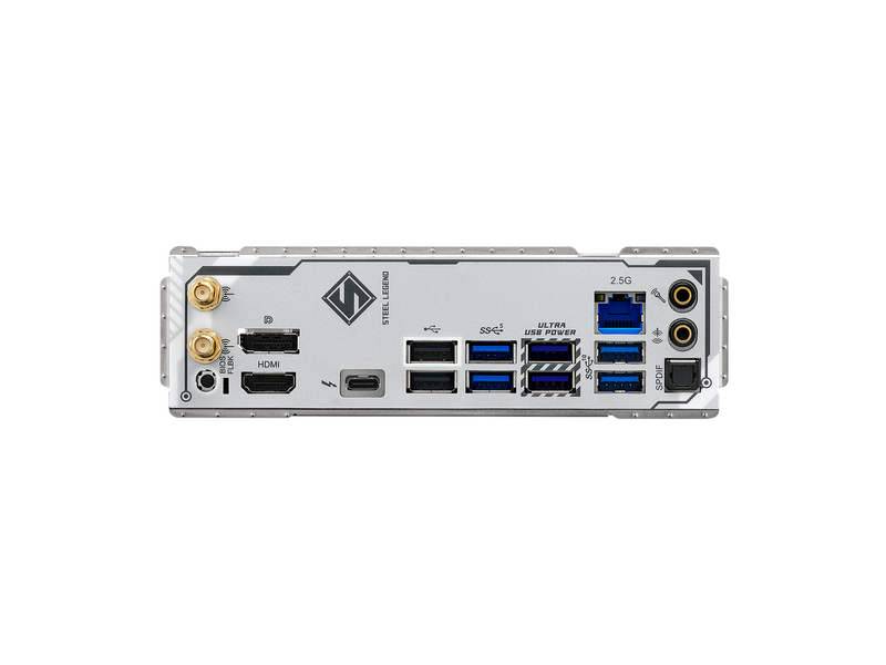 ASRock B860M Steel Legend WiFi Mainboard - Intel B860 - Intel LGA1851 socket - DDR5 RAM - Micro-ATX