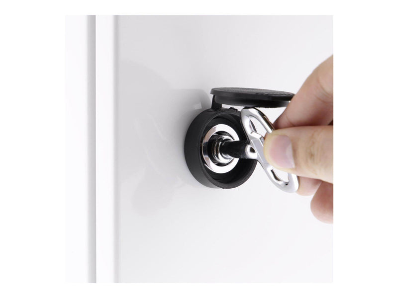 Deltaco Cabinet Lockable IP55 - Compact - 6U