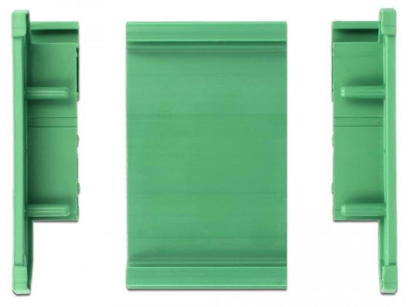 DeLOCK DIN Rail Side Panel for Board Holder - 4 Pieces