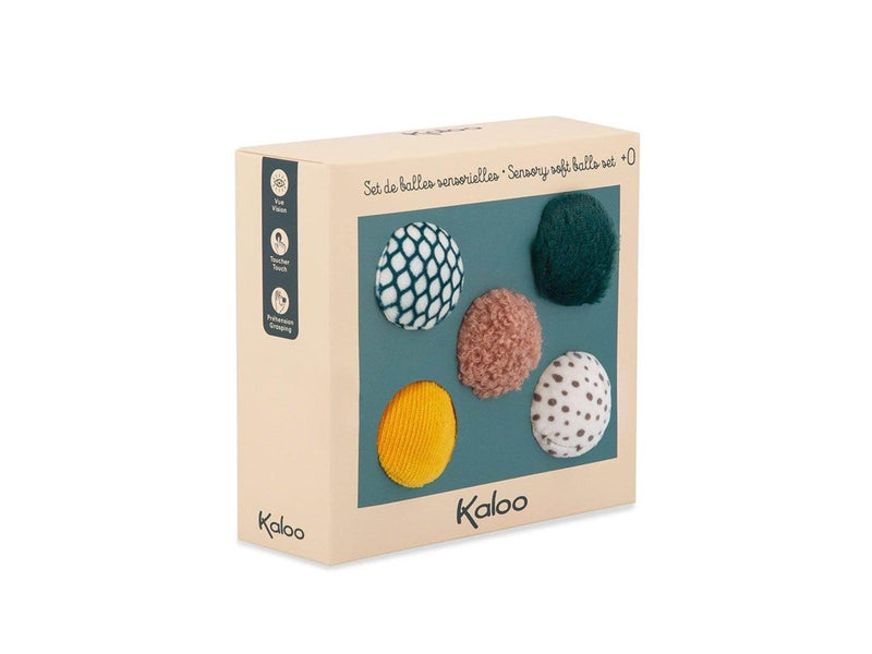 kaloo Sensory Soft Balls Set - 5 pcs