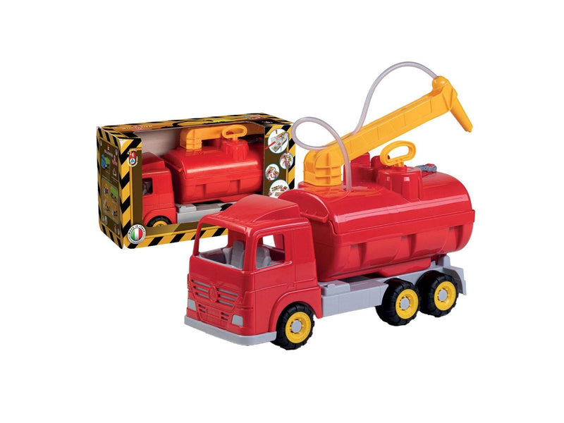 Androni Fire Truck with Water Spray and Soft Wheels