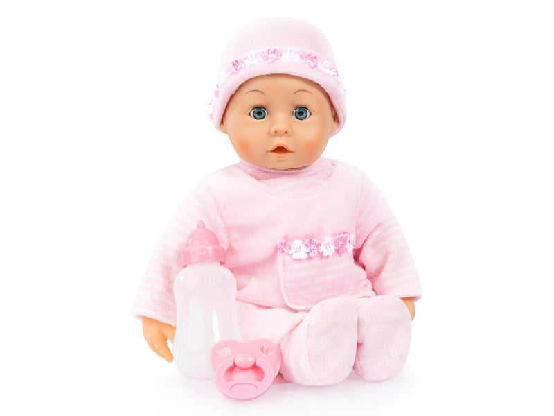 Bayer Design Baby Doll - First Word Baby soft pink 38 cm