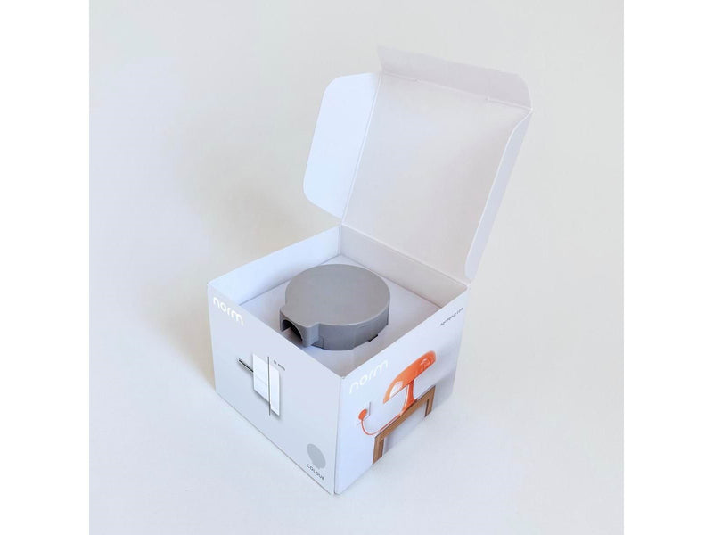 norm Schuko plug, matte grey