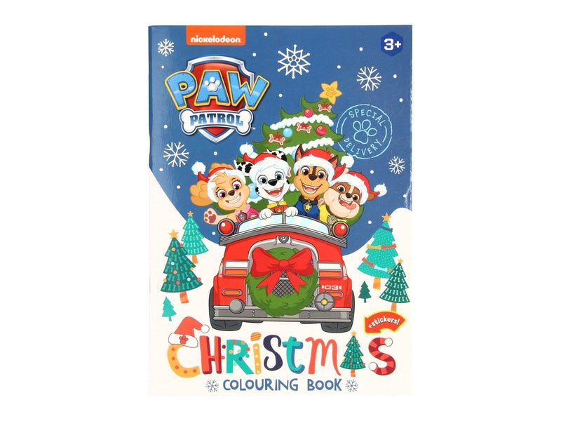 Wins Holland Christmas Coloring Book PAW Patrol + Stickers