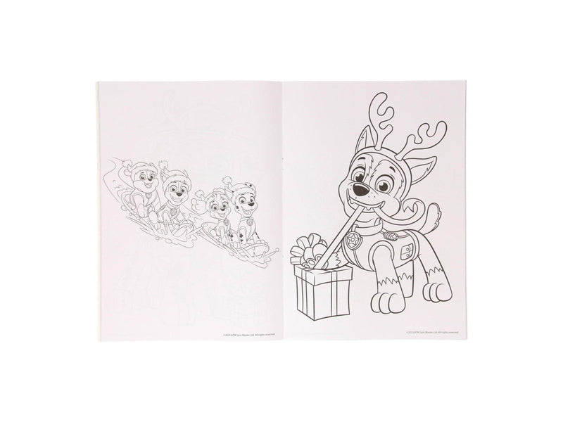 Wins Holland Christmas Coloring Book PAW Patrol + Stickers