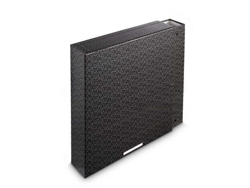 Hama Folder with 4-D Ring Mechanism 70mm Spine Black/Grey