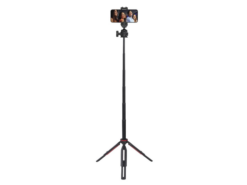 Hama Solid III Mobile Phone Tripod Black 80 cm with Ball Head and Remote Trigger