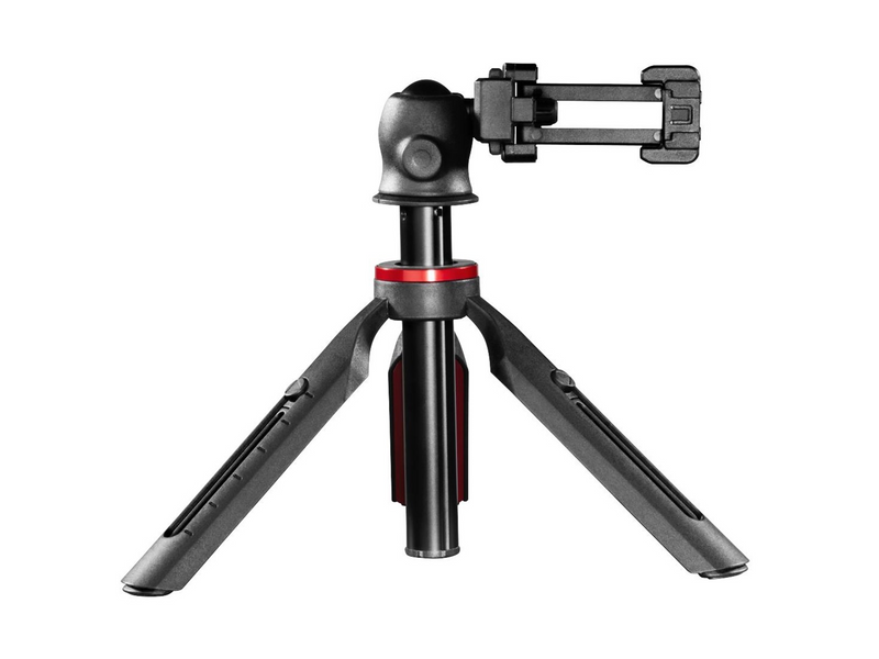 Hama Solid III Mobile Phone Tripod Black 80 cm with Ball Head and Remote Trigger