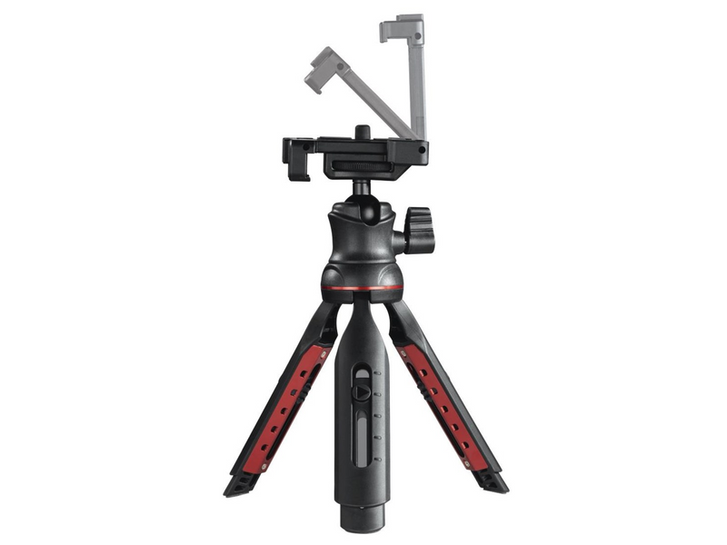 Hama Solid III Mobile Phone Tripod Black 80 cm with Ball Head and Remote Trigger