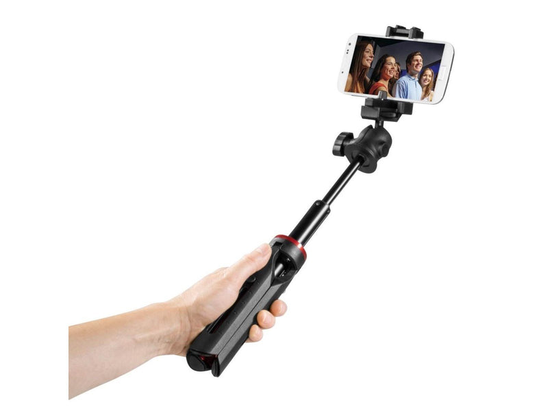 Hama Solid III Mobile Phone Tripod Black 80 cm with Ball Head and Remote Trigger