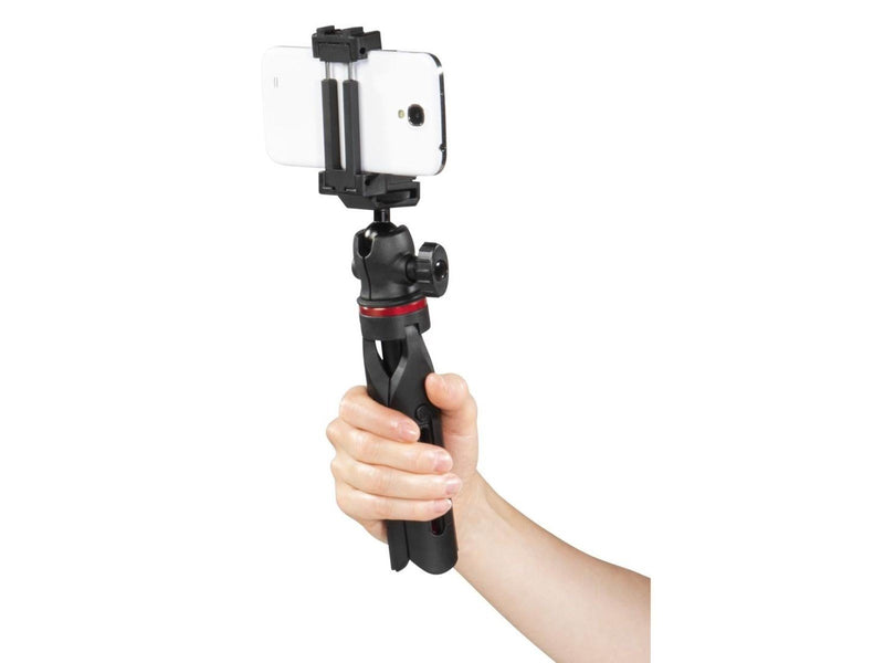 Hama Solid III Mobile Phone Tripod Black 80 cm with Ball Head and Remote Trigger