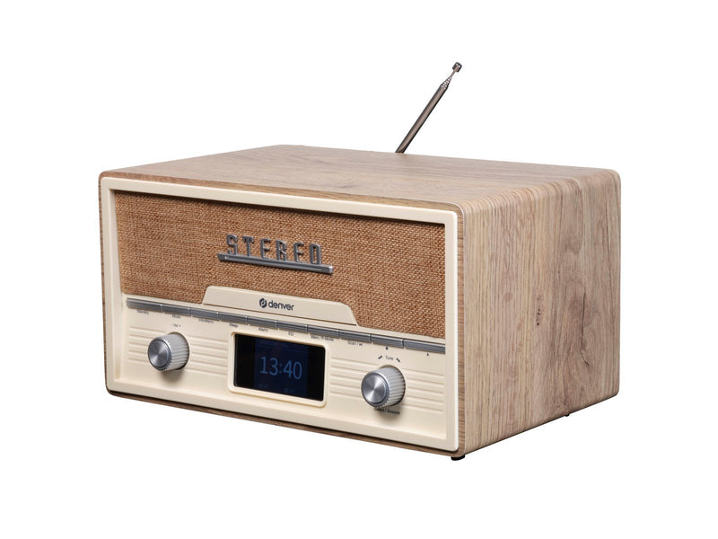 DENVER MDA-525LW – Retro Design Meets Modern Audio Technology