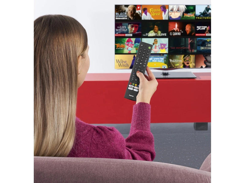 Hama Universal IR Remote Control for Sony TVs Teachable 4 App Buttons