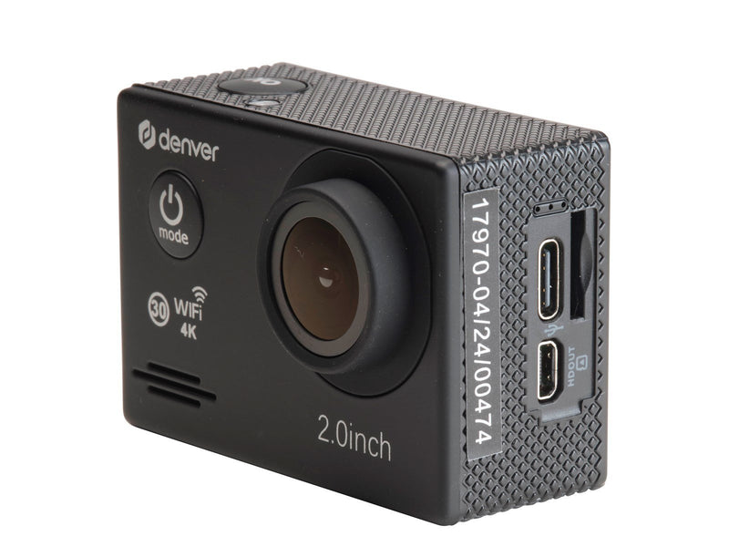 DENVER ACK-8064 – 4K Action Cam with Wi-Fi and LCD Screen