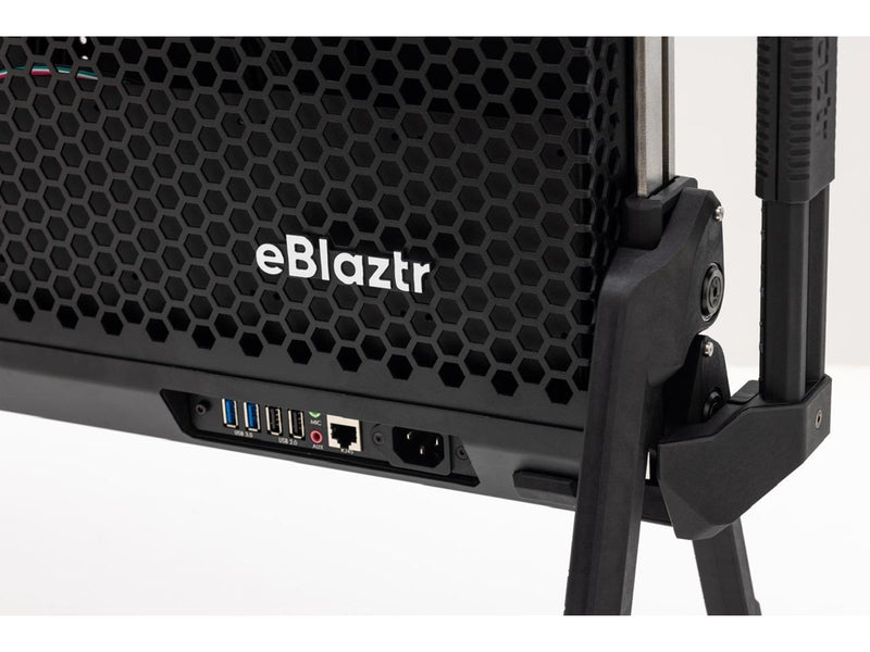 eblaztr Portable PC case - Black - Gehäuse - Minitower - Schwarz