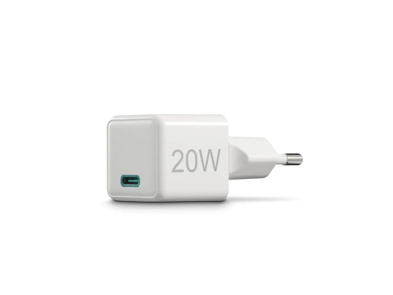Hama Fast Charger USB-C Super-Mini Charger PD 20W White
