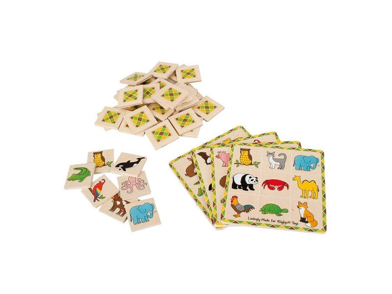 Bigjigs Wooden Animal Lotto
