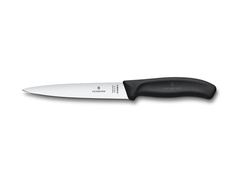 Victorinox Classic Filleting Knife - 16 cm - Black