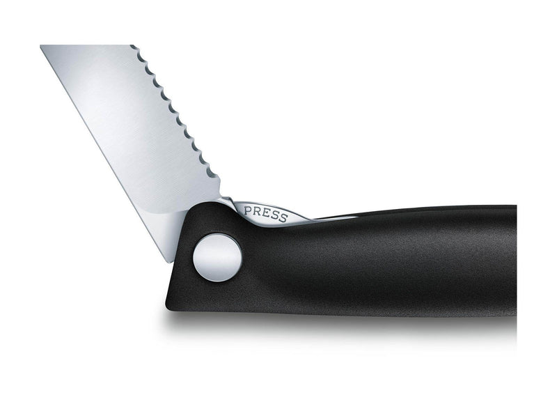 Victorinox Swiss Classic Foldable Paring Knife - Black