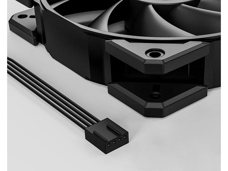 ID-Cooling BOREAS 120 - Gehäuselüfter - 120mm - Schwarz mit zweifarbigem LED-Licht - 35 dBA