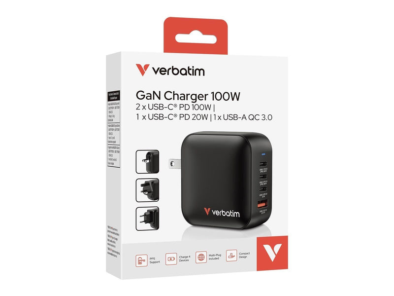 Verbatim Mini GaN Charger 100W