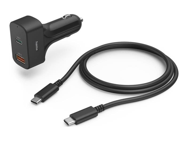 Hama Universal USB-C Car Notebook Power Supply Unit 65W PD