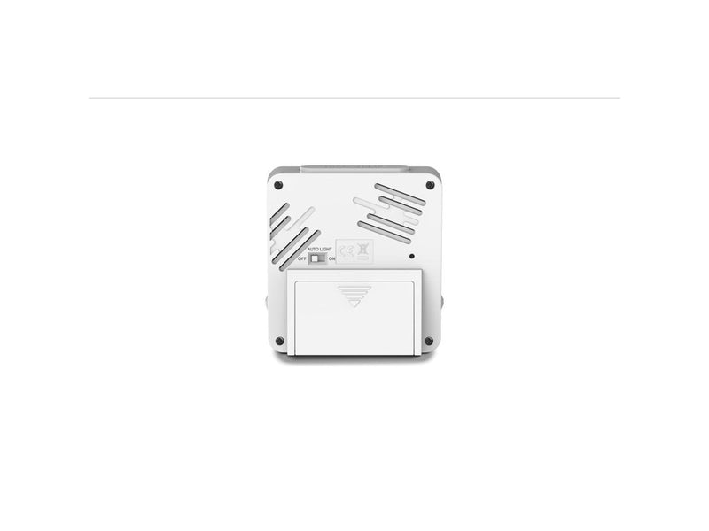 Hama 'Rhodes' Digital Radio Alarm Clock LCD White - DAB/DAB+/FM - Stereo - Weiß