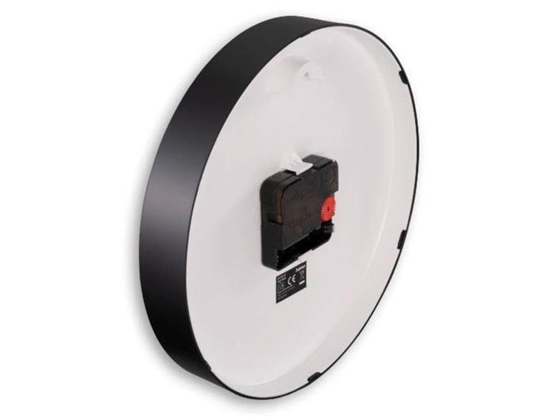 Hama 'Salina' Wall Clock Ø 22 cm Black