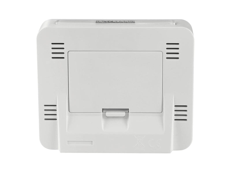 Hama 'RC 550' Radio Controlled Alarm Clock with Night Light Function White