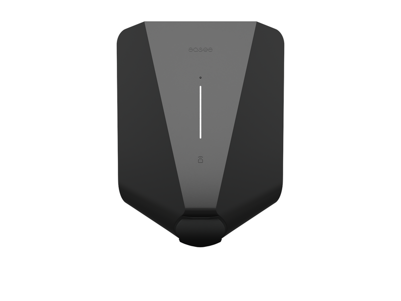 Easee UP charging box 1.4-22kW with kWh meter 4G and WiFi Black