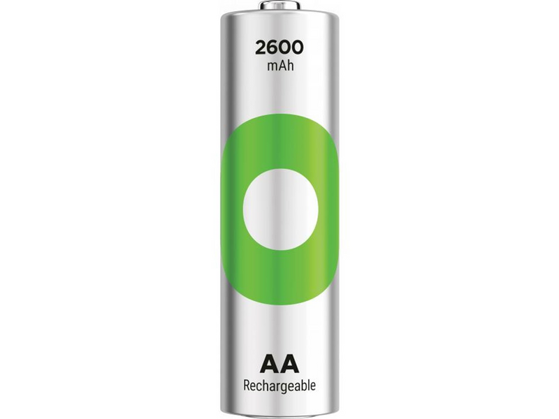 GP ReCyko AA Battery 2600 mAh NiMH 4-Pack