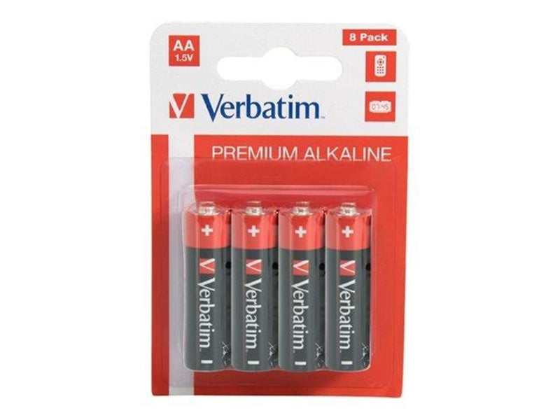 Verbatim Battery - 8 x AA / LR06 - Alkaline