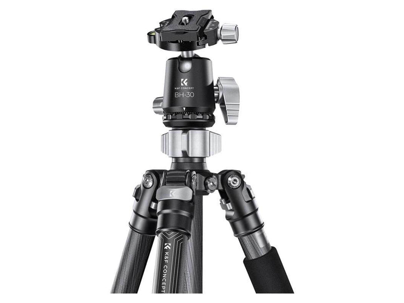 K&F Concept Tripod X254C4+BH-30