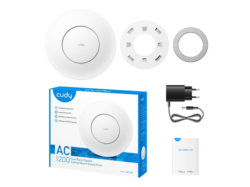 Cudy AP1300 Dual-Band Wi-Fi 5 Access Point