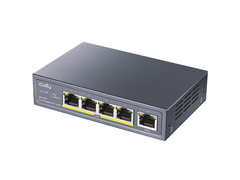 Cudy GS1005P 5-Port Gigabit PoE Switch