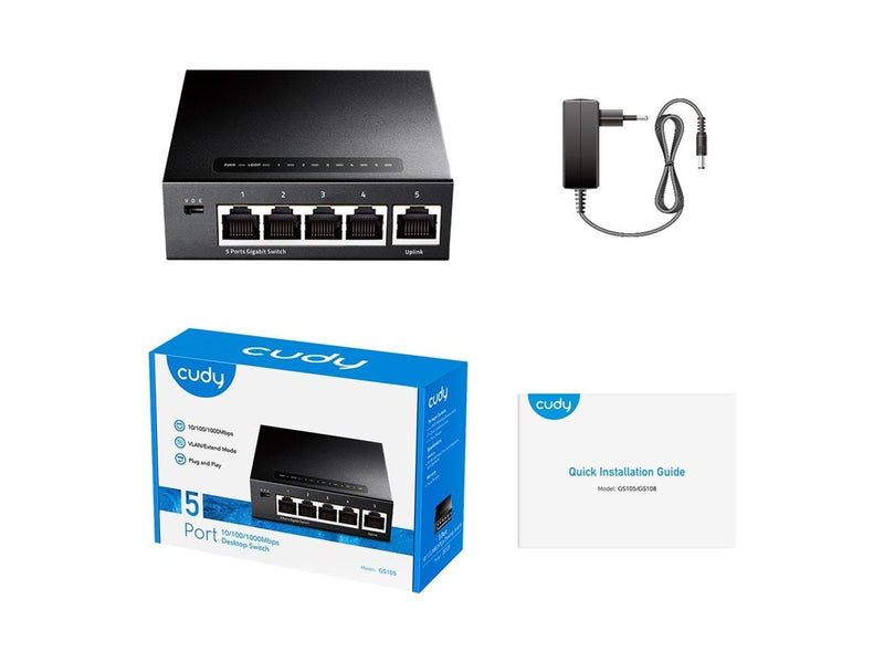 Cudy GS105 5-Port Gigabit Switch
