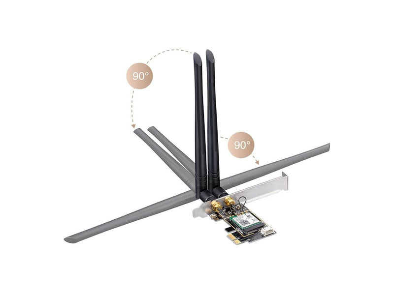 Cudy AX3000 Wi-Fi 6 Bluetooth 5.2 PCI-E Adapter